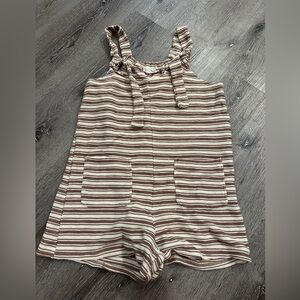New in from dry goods striped romper